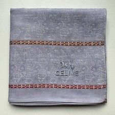 HANDKERCHIEF VINTAGE ART PAISLEY PATTERNED MEN'S POCKET SQUARE COTTON 18" B0217