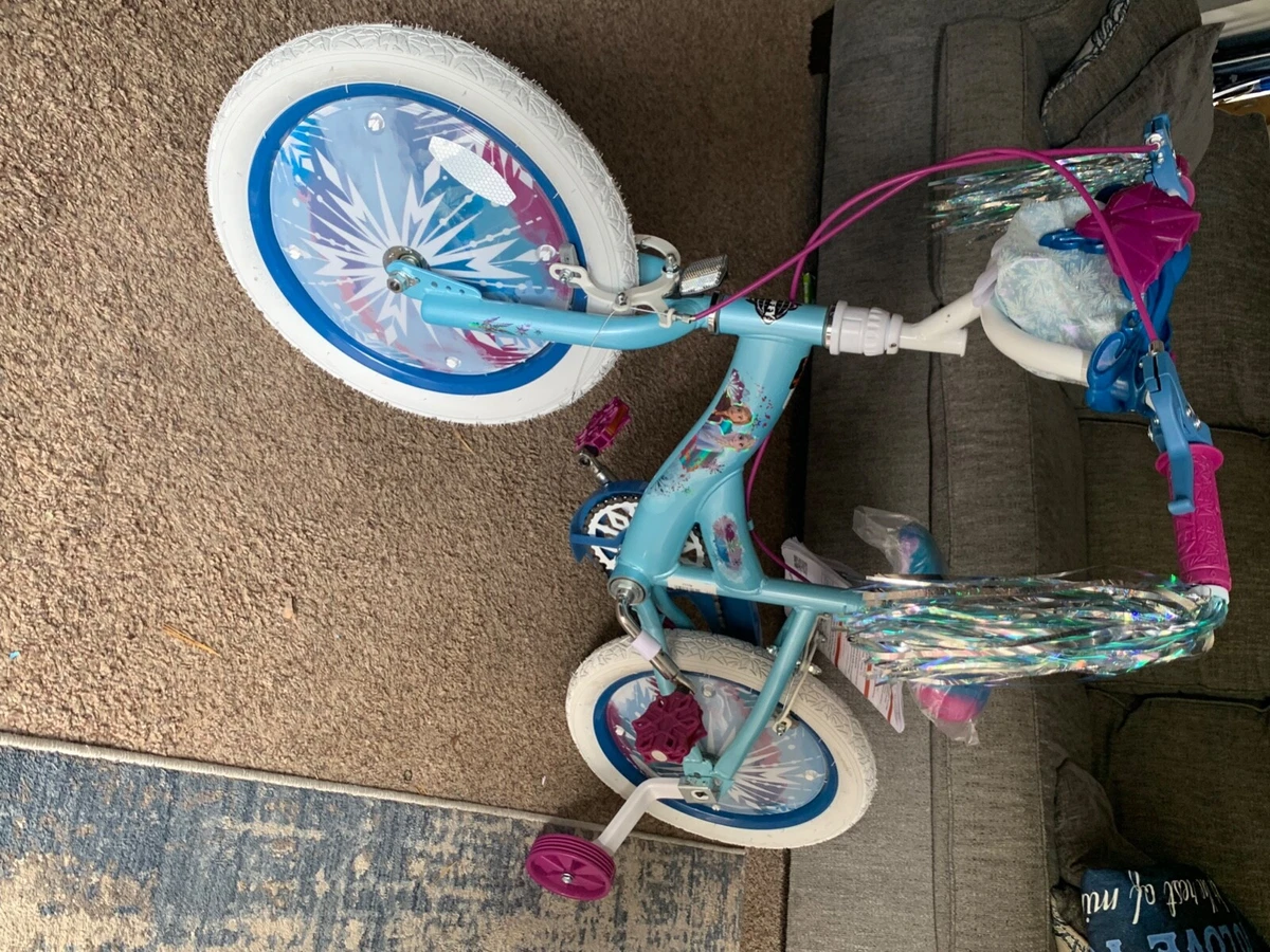 16 frozen bike with doll carrier