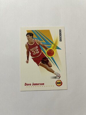 1991-92 Skybox Basketball Card #102 Dave Jamerson Houston Rockets