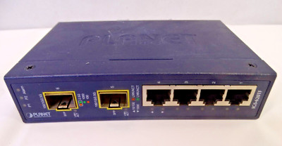 Planet Technology Industrial Ethernet Switch IGS-620TF, For PARTS/ REPAIR
