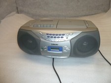 Vintage Sony Cassette Radio CD Mega Bass Boom Box cfd-s26