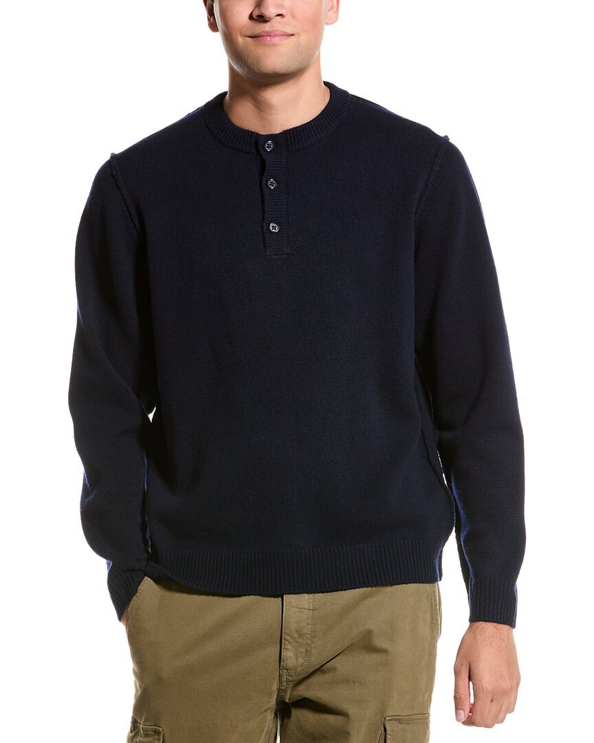 Мужская шерстяная рубашка Alashan Henley