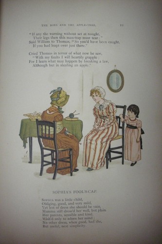 KATE GREENAWAY ILLUSTRATED Little Ann & Other Poems by Jane & Ann Taylor 1883? - Picture 6 of 10