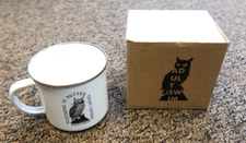 PROMO ITEM Adult Swim Owl Enamel Camping Coffee Mug -  New