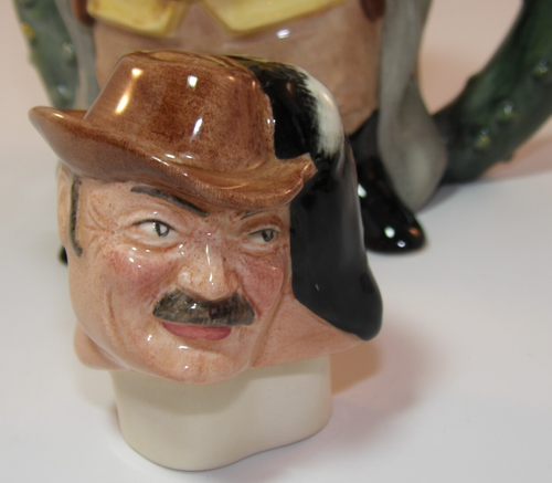 Royal Doulton Ltd Ed Cowboy und Indianer 7" doppelseitige Teekanne D7176 TOP - Bild 7 von 9