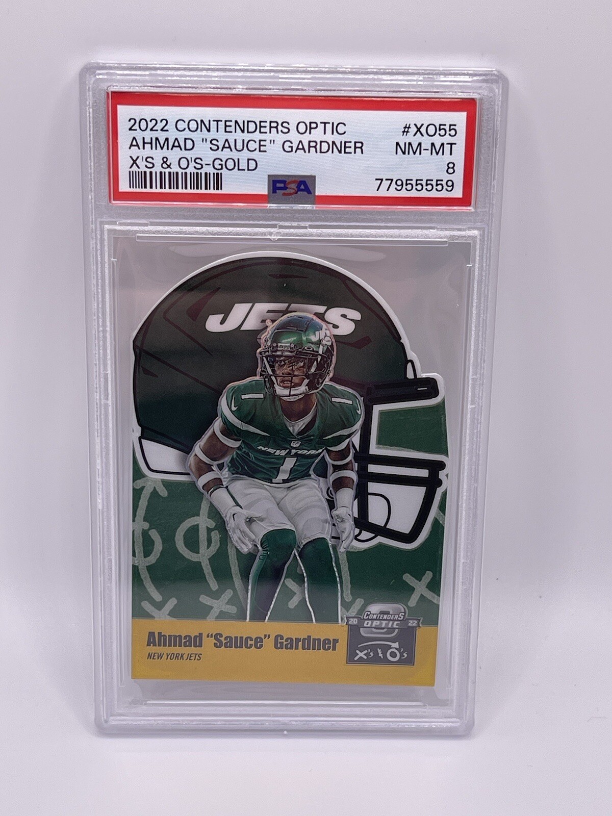 Sauce Gardner Panini Contenders Optic X's & O's #XO55 Gold