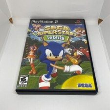 Sega Superstars Tennis (PlayStation 2, 2008) Complete NTSC-U/C PS2