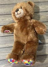 Build A Bear BABW Happy Birthday Teddy Brown Plush Stuffed Animal Toy 16