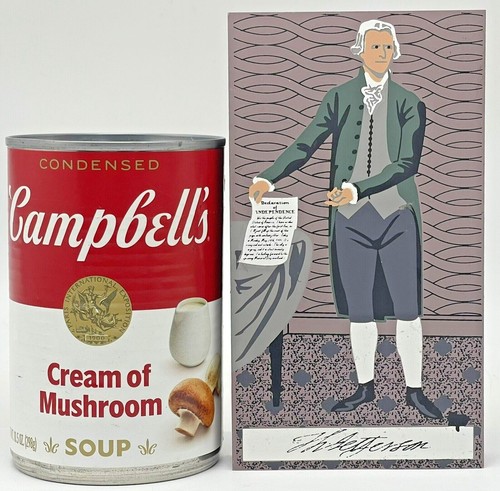 Cat's Meow Wood Presidential Portraits of United States Thomas Jefferson 3rd - Imagen 7 de 7
