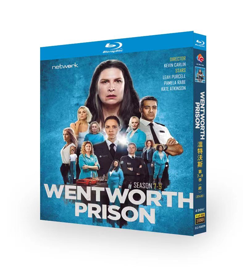 Wentworth Season 1-9 (2013) TV Series 12 Disc BD Film All Region New Boxed