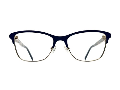 Diane Von Furstenberg DVF Brown Blue Tortoise Cat Eye Glasses DVF8054 50 16 135