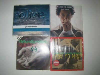 SET 4 CD SINGLE MAXI ARRESTED DEVELOPMENT OLIVE URBAN SPECIES ADLERAUGE KIRSCHE