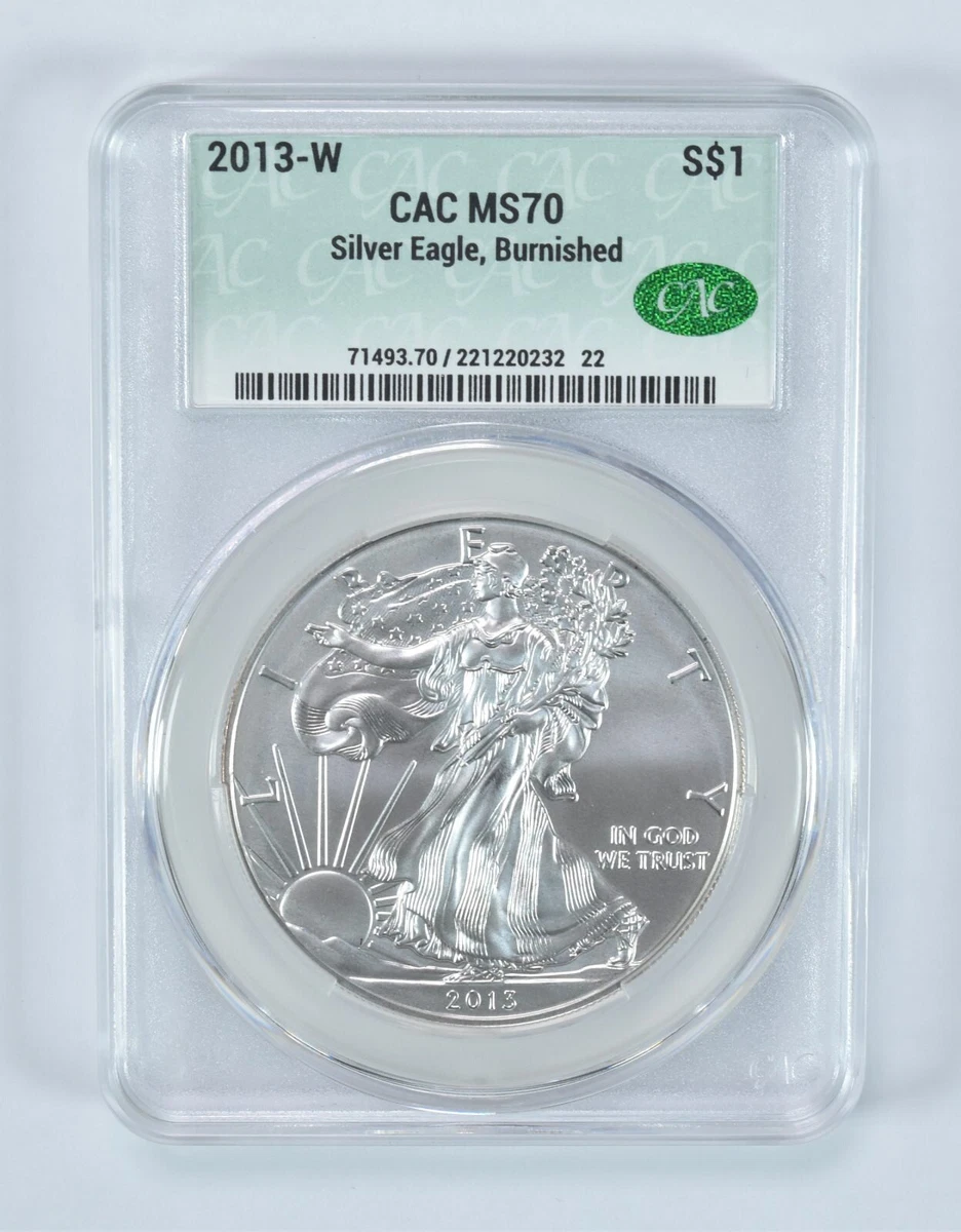 American Eagle MS 70 Graded 2013 Silver Bullion Coins for sale | eBay