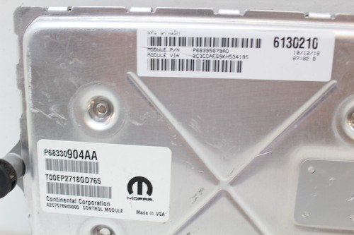 18-19 DODGE CHARGER P68395679AD Engine Control Computer Module ECU ECM OEM - Picture 2 of 4