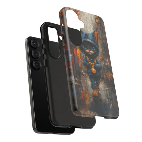 For iPhone | Samsung Galaxy | Pixel Phone Case - Cat Hoodie Big Kitty City - 第 136/246 張圖片