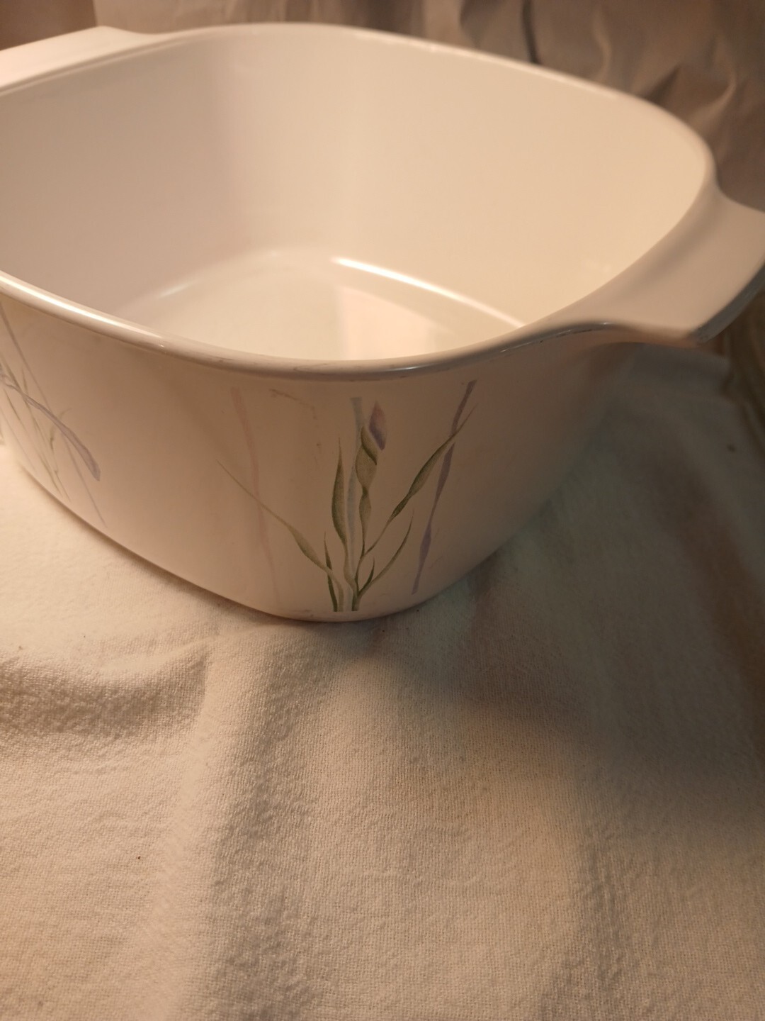 Corning Ware Shadow Iris A-3-B 3L (3 Quart) W/Lid Discontinued Pattern Vintage 