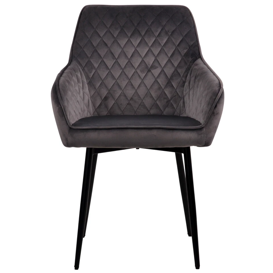 Esszimmerstühle Samt Esszimmerstuhl Küchen Wohnzimmer Stuhl Set Küchenstuhl - Bild 4 von 4