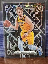 2020-21 Panini Obsidian - #139 Domantas Sabonis