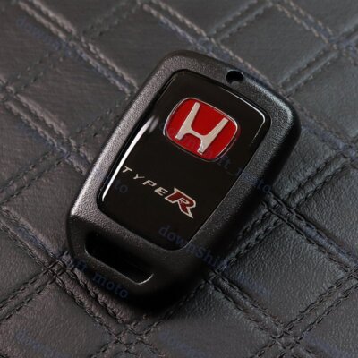 TYPE R RED H JDM SMART KEY FOB BACK COVER FOR HONDA CIVIC JAZZ FIT ODYSSEY HRV