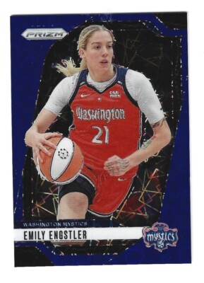 Emily Engstler 2024-25 Panini Prizm WNBA Blue Velocity #67