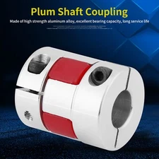 1pc Aluminum Alloy Plum Shaft Coupling Coupler Connect D25 L30 10-12mm♡