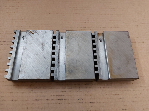 Soft Jaws For 8" Pratt Burnerd Standard / Griptru Scroll Chuck - 200mm - 8 inch - Picture 4 of 5
