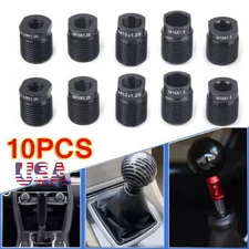 10PCS Gear Shift Knob Thread Adapter Nut Insert Car Kit M10x1.25 M8x1.25 M12 M14