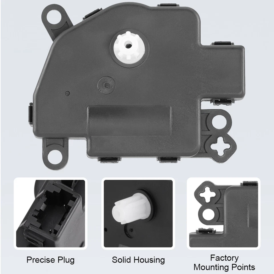 Actuador de puerta de mezcla de calefacción de aire acondicionado de 2 piezas 68018109AA para Chrysler 200 2011-2014 Foto 3 de 4