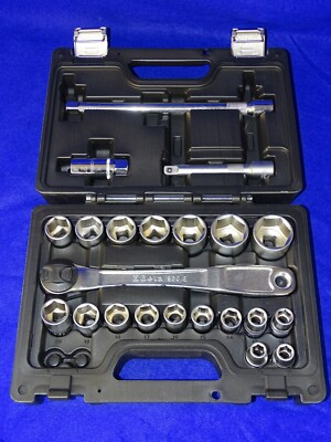 Beta Tools 923E/C25 Steckschlüsselsatz 1/2'' Sechskant Metrisch 8-32 mm