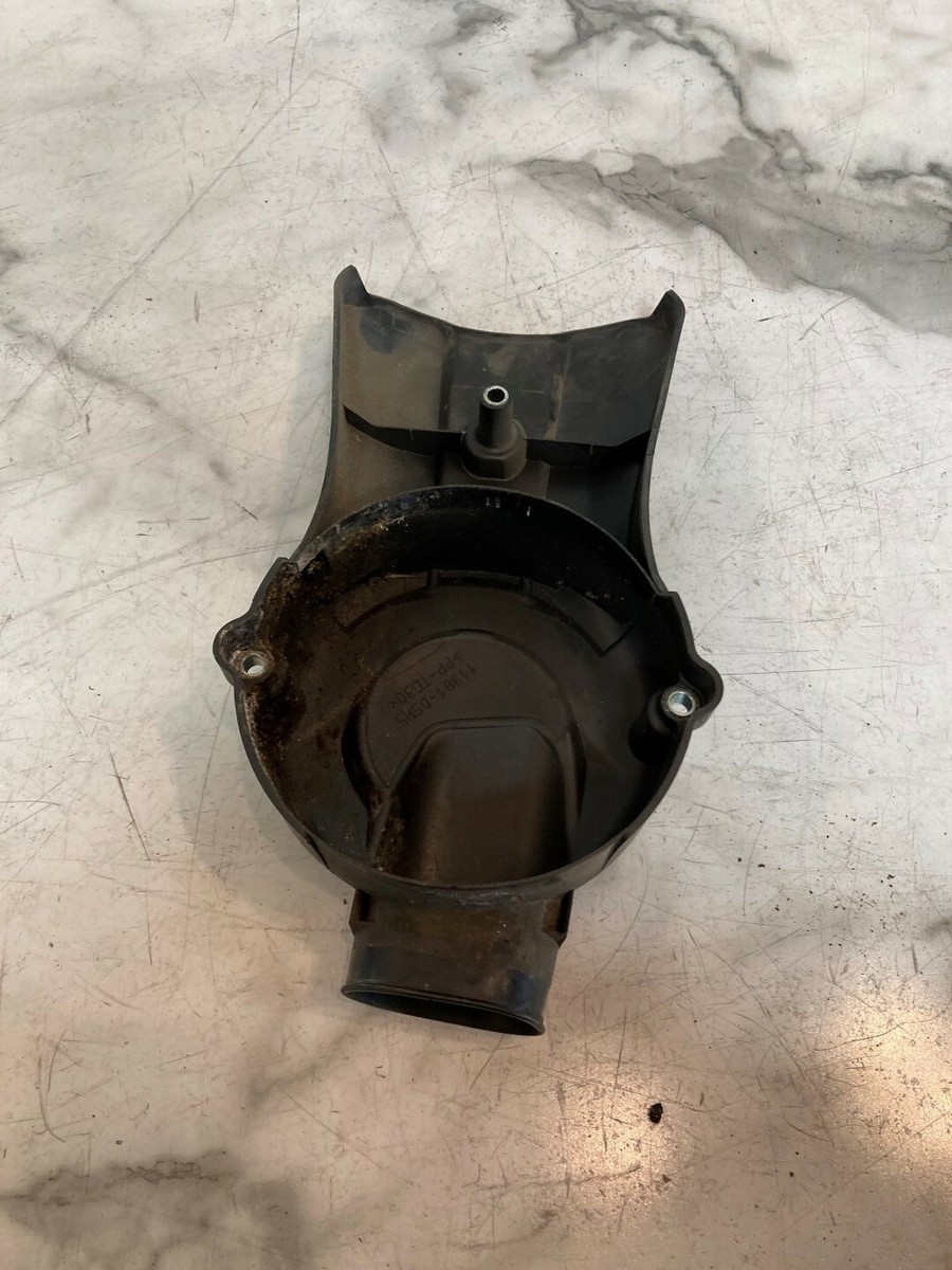11 Suzuki AN 400 AN400 Burgman Scooter belt clutch cover air