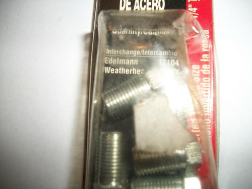 AGS LONG STEEL NUT 1/4" TUBE SIZE,BRAKE FITTINGS,P/N BLF-16C-5, 5 PACK, 7/16-24 - Bild 3 von 4