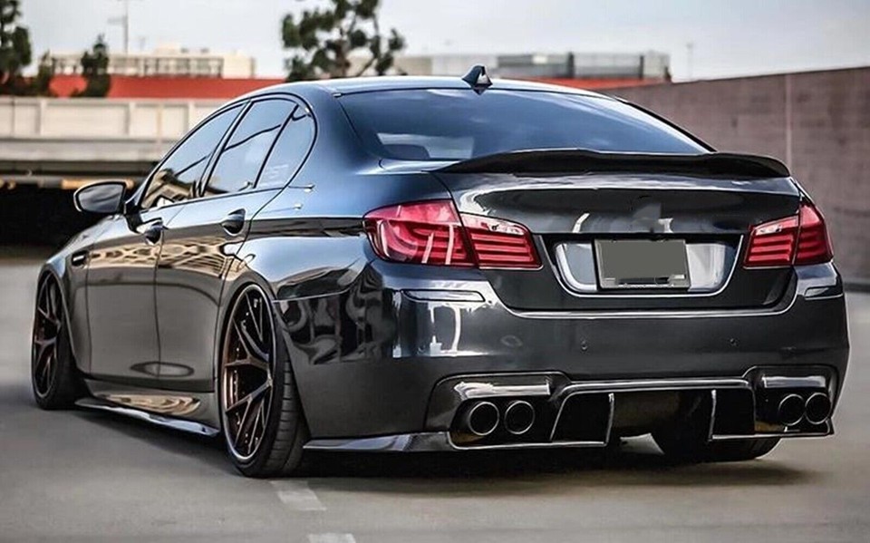 For 2010-17 BMW F10 5 Series M5 4 Door PSM Rear Trunk Spoiler Wing ...