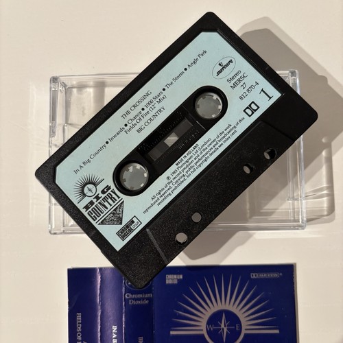 BIG COUNTRY - THE CROSSING (UK CASSETTE TAPE) - Picture 2 of 6