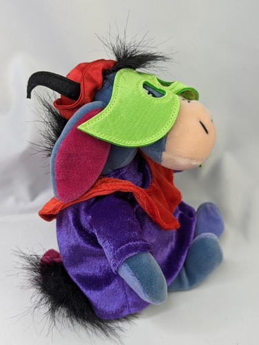 Disney Eeyore Carnival Mask Plush 8 Inch Winnie the Pooh Stuffed Animal Toy - Imagen 3 de 7