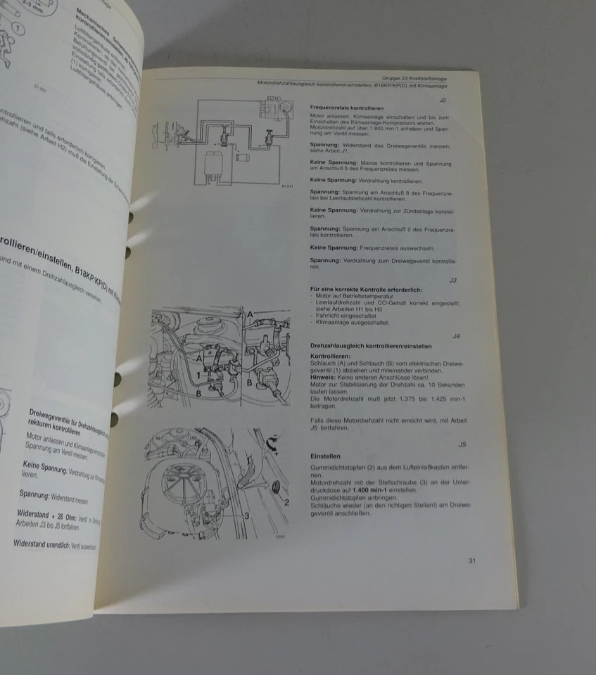 Manual de Taller Volvo 440/460 Motor B 18 Kp Año Fab. 1988-1992 Stand 03/1992 - Imagen 2 de 2