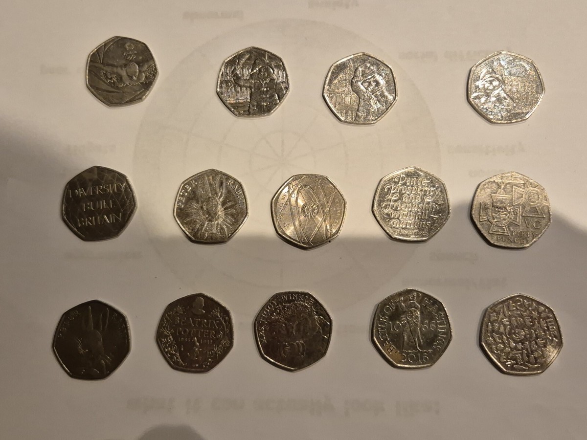 14 Different Collective 50p Coind | eBay UK