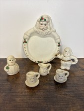 Santa Ceramic Miniature Tea Set 10pcs