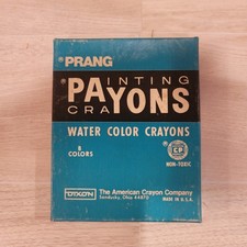 Vintage Payons Watercolor Painting Crayons Prang USA Made American Crayon Co