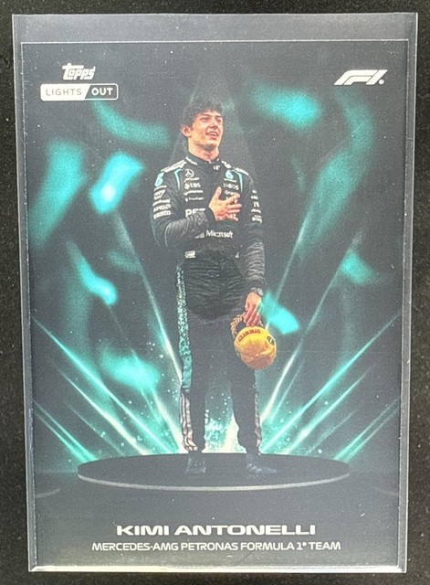 2026 Topps Racing Lights Out Kimi Antonelli Lumina SP