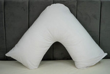 Back & Neck Support Polycotton V Shaped Orthopedic Pregnancy Nursing Pillowcase
