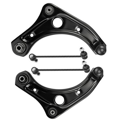 Front Lower Control Arms Sway Bar Links Kit 4pc Fits Nissan Versa 2009-2011 1.6L