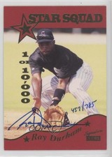 1995 Old Judge Star Squad Signatures /785 Ray Durham (#'d to 750) #SS8 Auto 0i5i