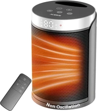 Space Heater,  Small Portable Electric Heaters for Indoor Use with Thermostat an