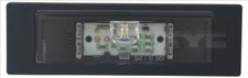 2x Kennzeichenleuchte TYC 15-0213-00-9/2x f�r BMW 1er F21 F20 E81 X2 F39 X4 G02