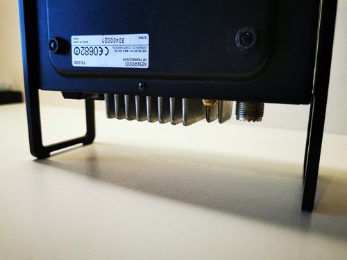 Rieles de protección lateral de aluminio Kenwood TS-50S TS-60S SOTA HAM HF CB - Imagen 6 de 8