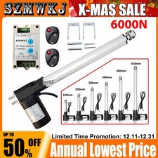 DC12V Linear Actuator 1320lbs Electric Motor 6000N W/ Remote Controller Optional