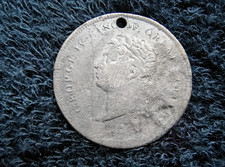 Crowned July 19 1821 George lV King of Great Britain Medal / Medallion