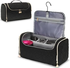 Large Capacity Travel Case for Dyson Airwrap & Shark Flexstyle, Padded Hair Acce