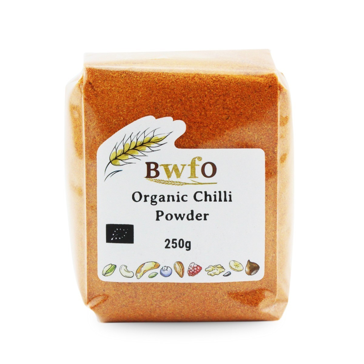 Organic Chilli Powder 250g | BWFO | Free UK Mainland P&P