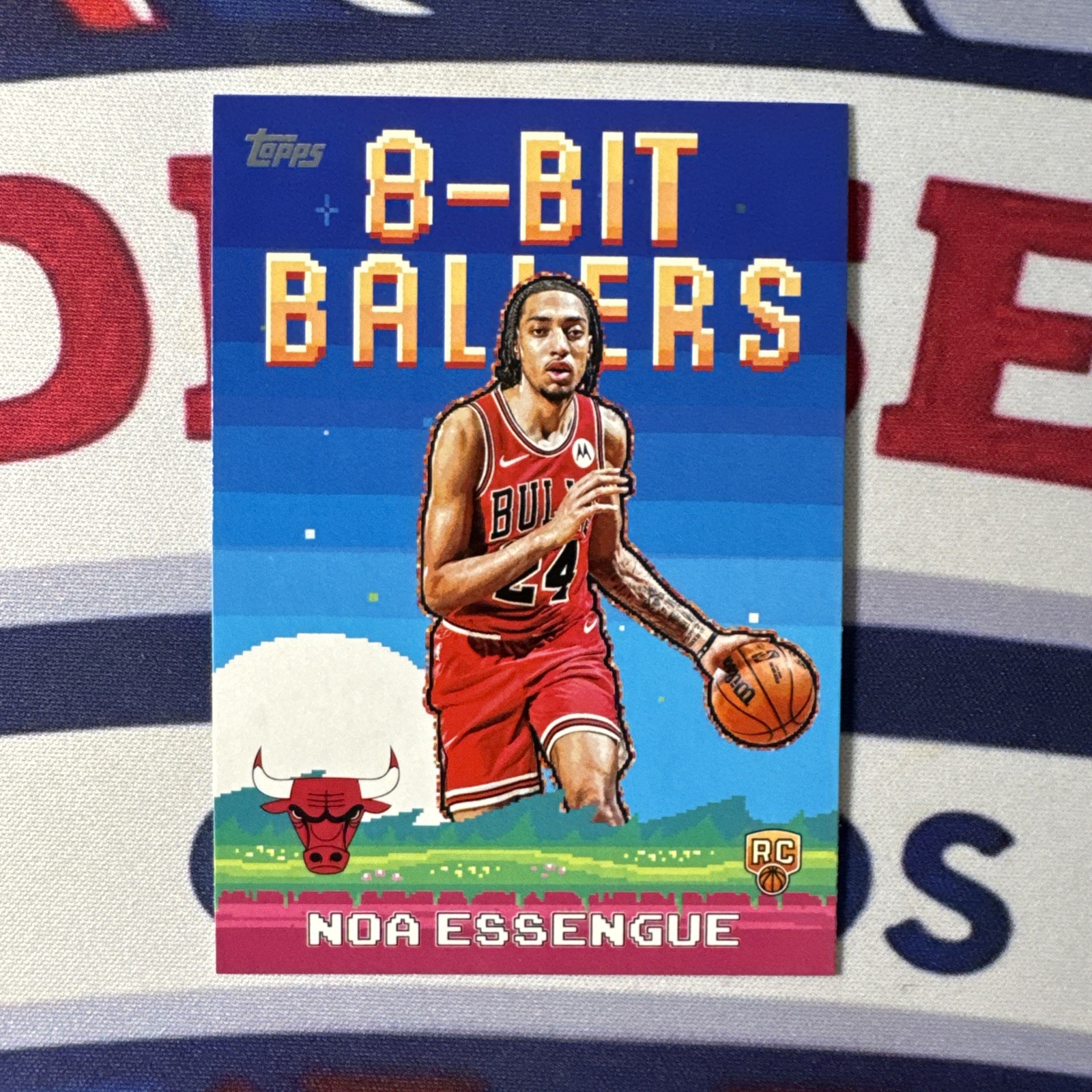 2025-26 Topps - 8-Bit Ballers #8B-38 Noa Essengue (RC)
